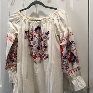 Free people over the shoulder dress